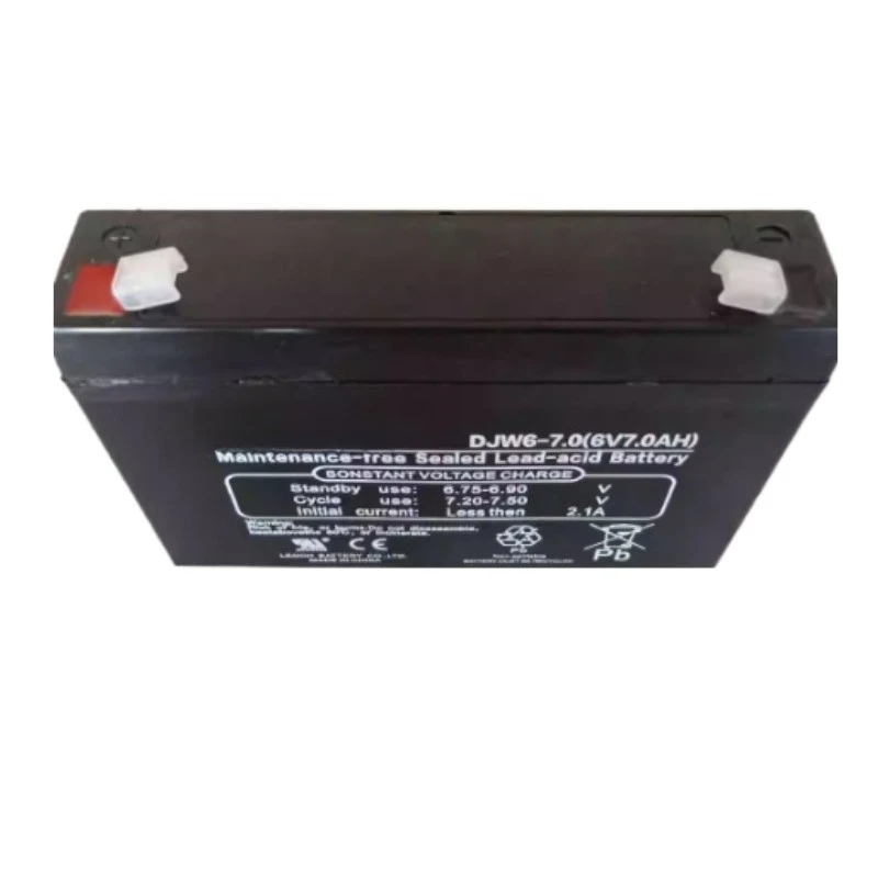 

DJW6-7 6V 7.0AH Storage Battery Maintenance Free for Electric Vehicles 6V7AH High-quality DJW6-7 6V7AH Replacement Battery
