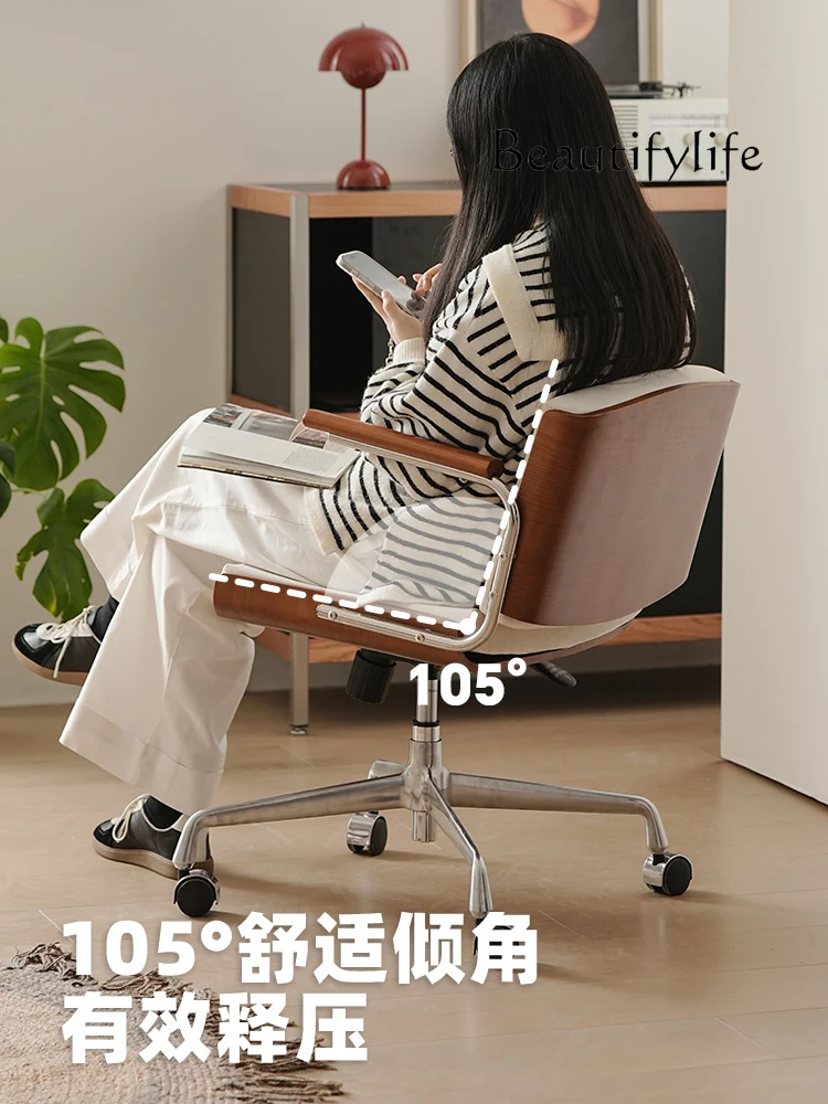 Medieval style computer chair Ergonomic home learning office chair Comfortable rotating backrest chair