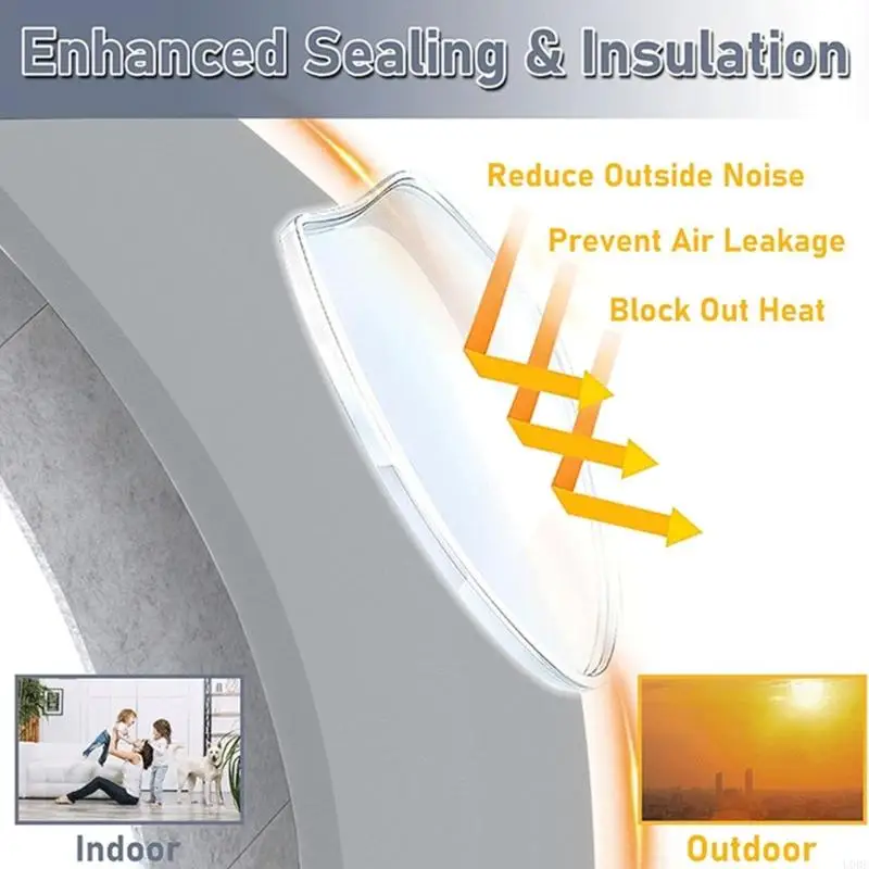 مجموعة من 3 ألواح الرغوة لعزل النافذة النافذة