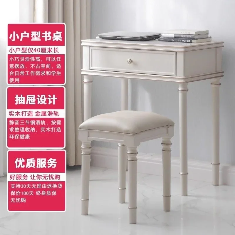 solid wood American desk solid wood computer writing study furniture calligraphy table small apartme