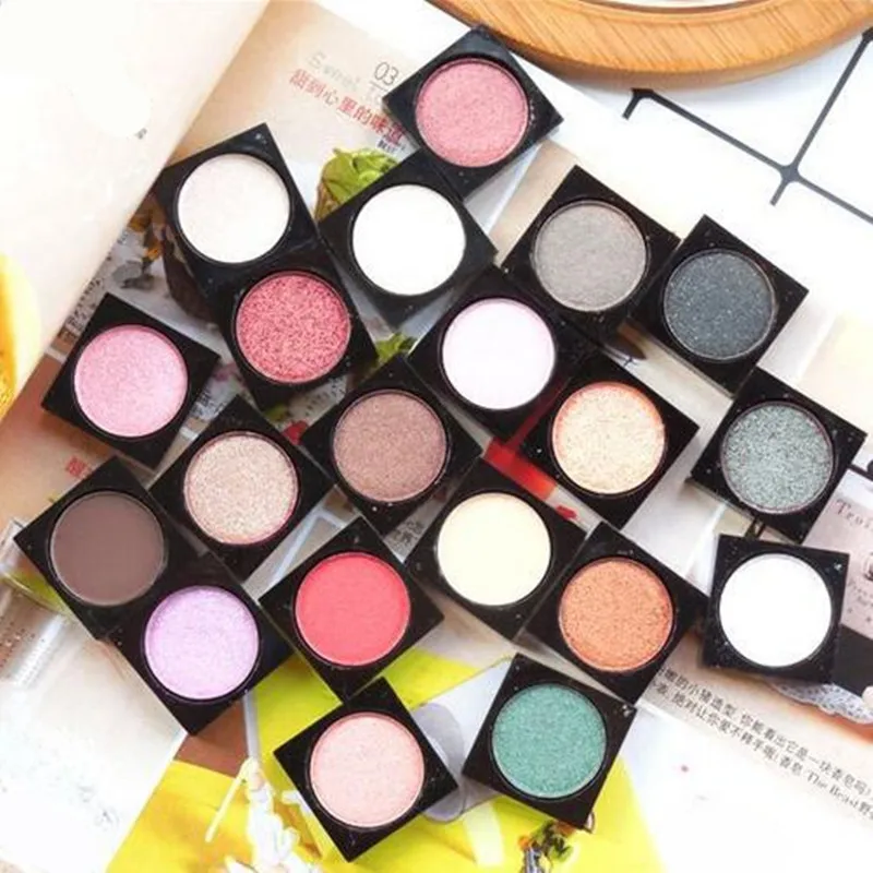 1 Pc pressé paillettes unique fard à paupières miroitant diamant arc-en-ciel maquillage cosmétique pressé paillettes maquillage des yeux Palette d'ombres