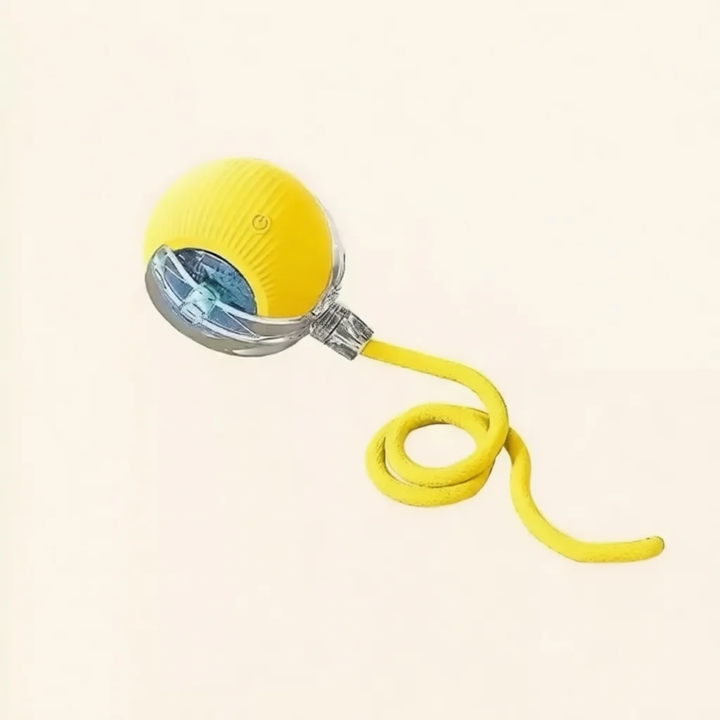 Electric Cat Toy Ball Automatic Rolling Interactive Kitten Teaser Toy Motion Sensing Chase Exerciser Indoor Pet Play Accessory