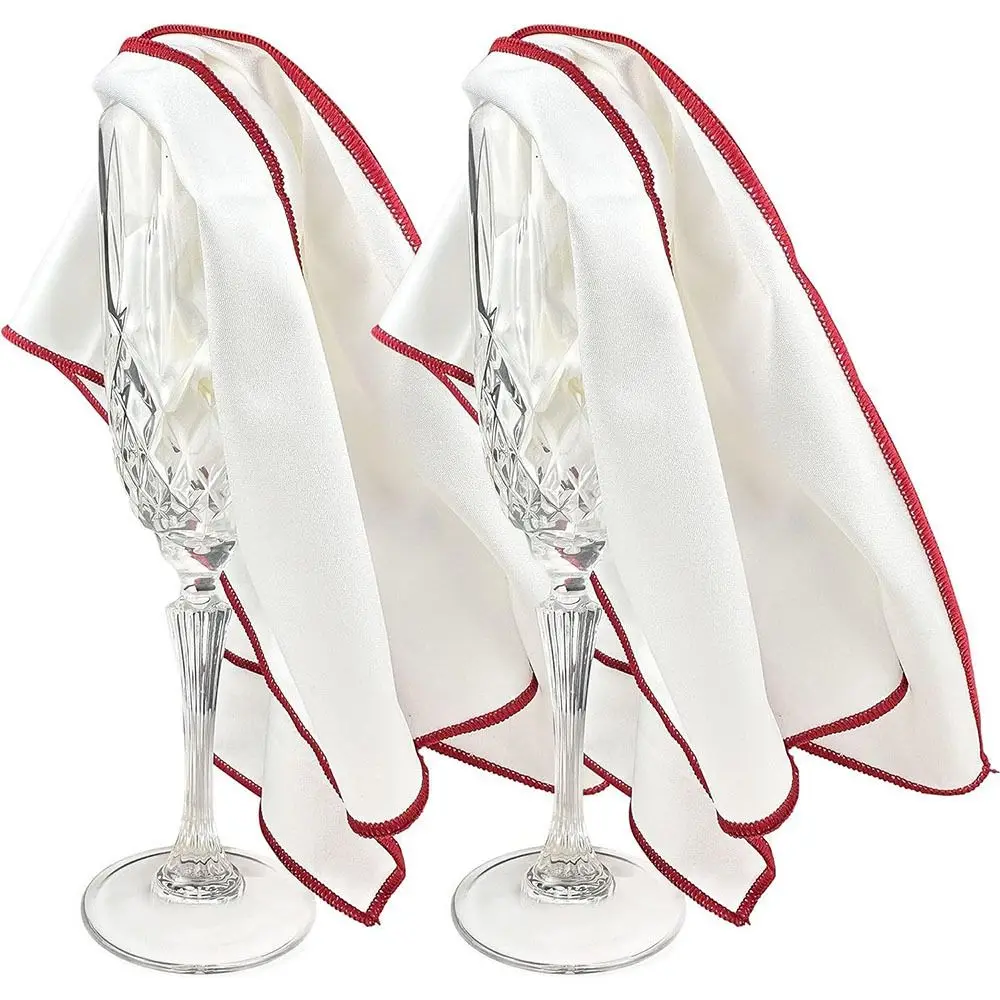 Strong Water Absorption Red Wine Glasses Wiping Cloth Microfiber Kitchen Accessories Cleaning Cloths Without Leaving Any Marks