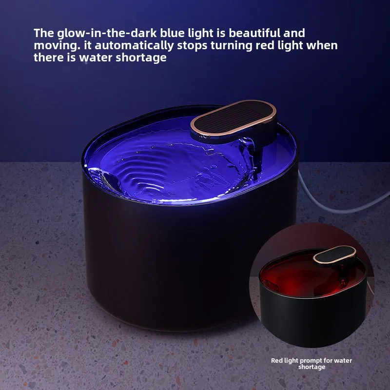 

Интеллектуальный диспенсер для воды USB 3L для домашних животных - автоматическая циркуляционная фильтрация, питьевой фонтанчик для кошек и собак, диспенсер для воды для домашних животных
