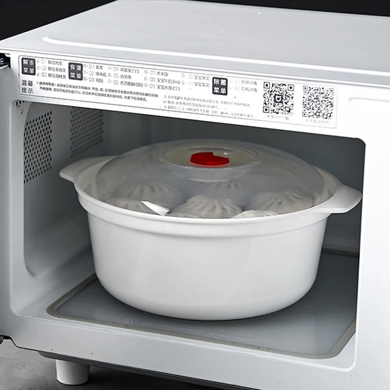 

Leakproof Bento Food Container with Lid Reusable Lunch Box for Rice Instant Noodles Steamed Buns Meal Storage