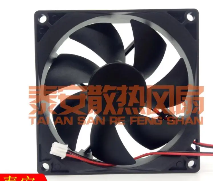 BDH9225S DC 12V 0.20A 90x90x25mm 2-Wire Server Cooling Fan