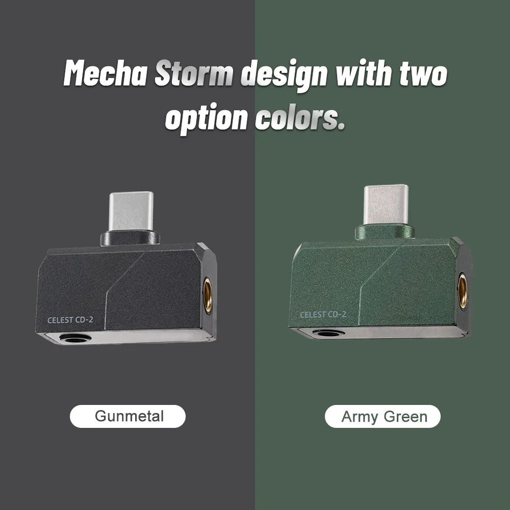 سيليست CD-2 المحمولة الصوت DAC مضخم ضوت سماعات الأذن DSD أمبير HiFi دعم 32bit/384 كيلو هرتز 3.5 مللي متر 4.4 مللي متر لنظام أندرويد Win10