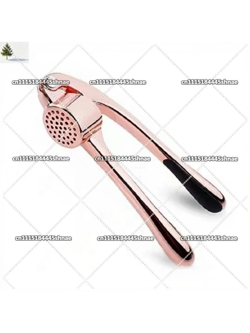 Kitchen Tools Gold Garlic Peeler Rose Gold Garlic Puree Silver Garlic Press