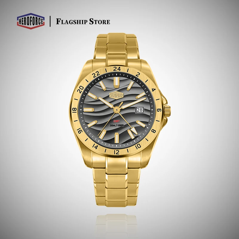 Men's GMT Waterproof Luminous Date Watch