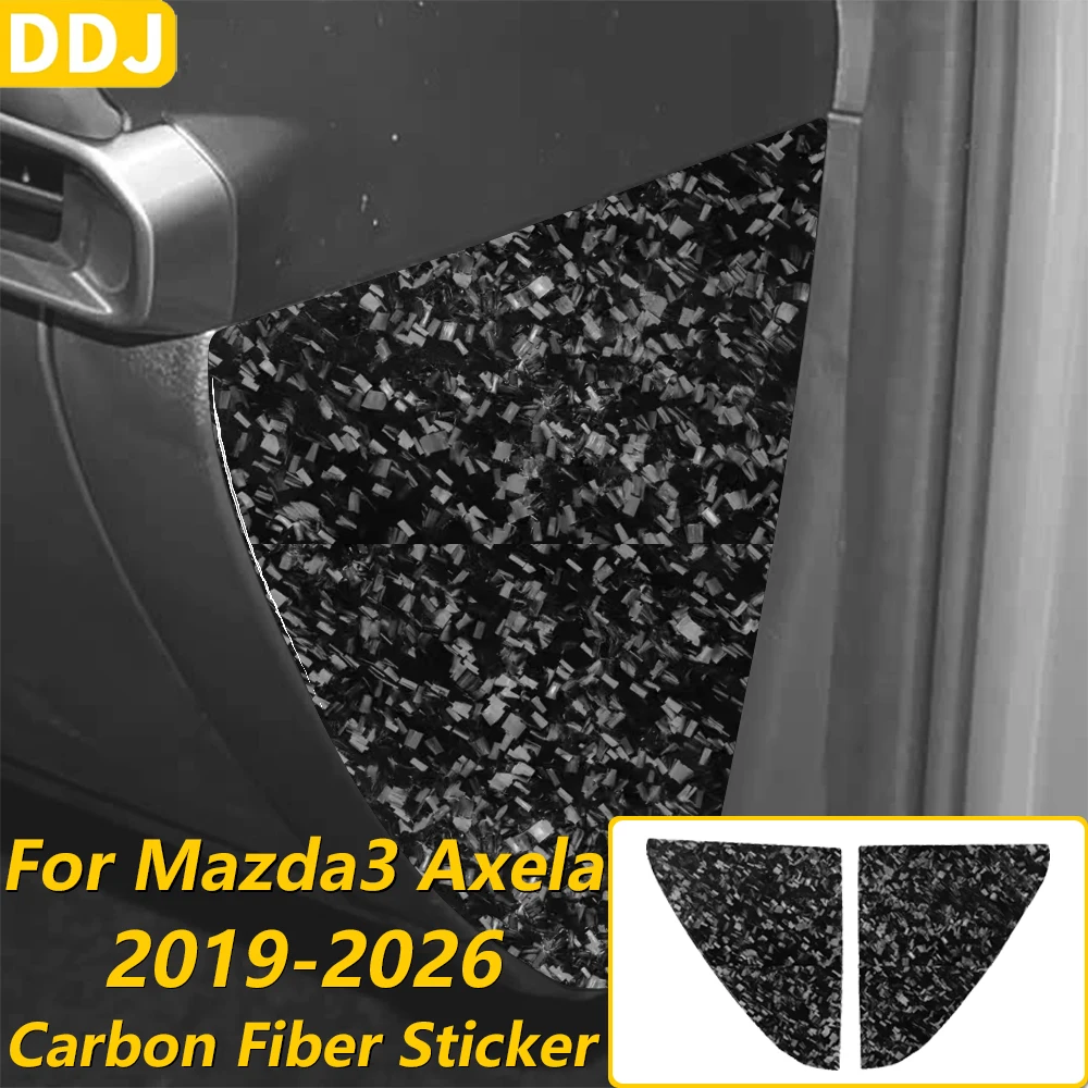 pour-mazda-3-axela-2019-2026-garniture-de-panneau-lateral-avant-en-fibre-de-carbone-forgee-accessoires-de-voiture-autocollant-decoratif