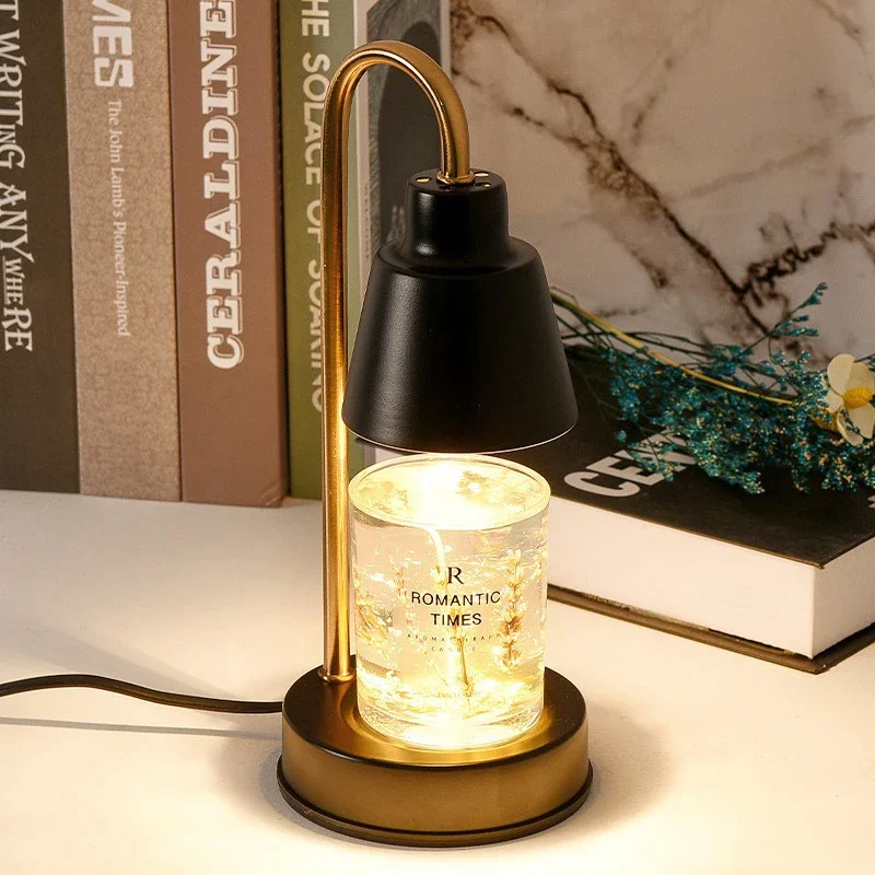 Pop LED Nordic Aromatherapy Wax Melting Lamp EU/UK Adjustable Interior Furniture Home Bedroom Desk Decor Scented Candle Table La