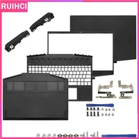 Para Pavilion 15-DK 15T-DK TPN-C141 nueva funda para portátil LCD contraportada bisagras de bisel frontal cubierta inferior con reposamanos tapa superior L57174-001