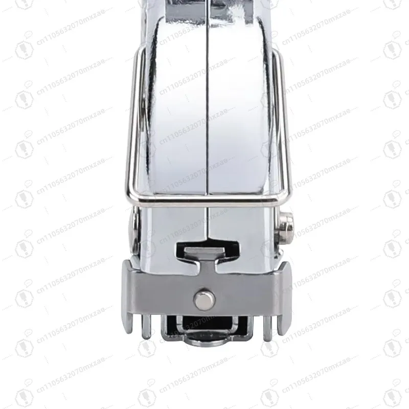 Three-way manual steel nail gun, chrome heavy-duty custom nail gun set, industrial-grade powerful nail tool