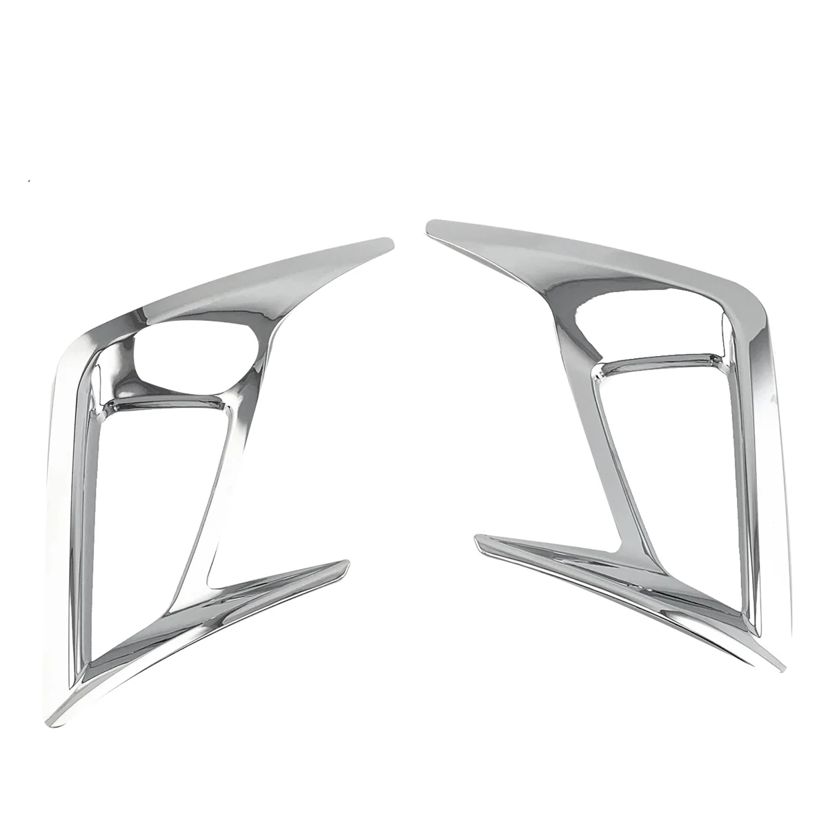 

2PCS Rear Fog Light Lamp Frame Cover Trim for Ford Focus MK4 Hatchback 2019-2020