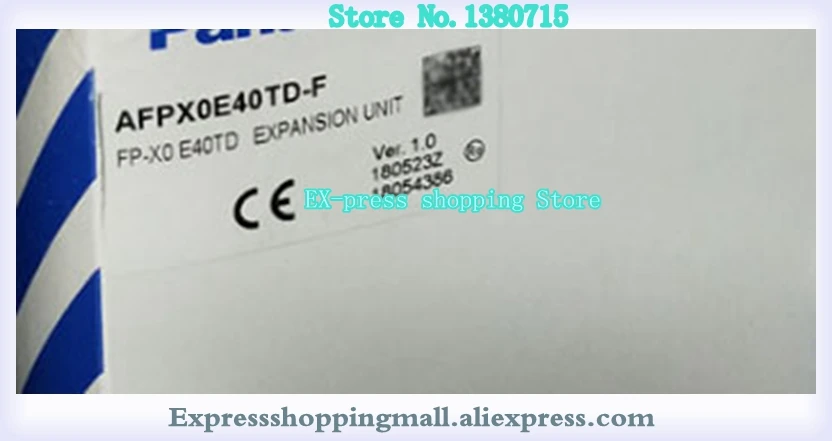 New AFPX0E40TD-F PLC 24VDC Input 24 Points Transistor(NPN) Output 16 Points FP-X0 Expansion Unit E40TD