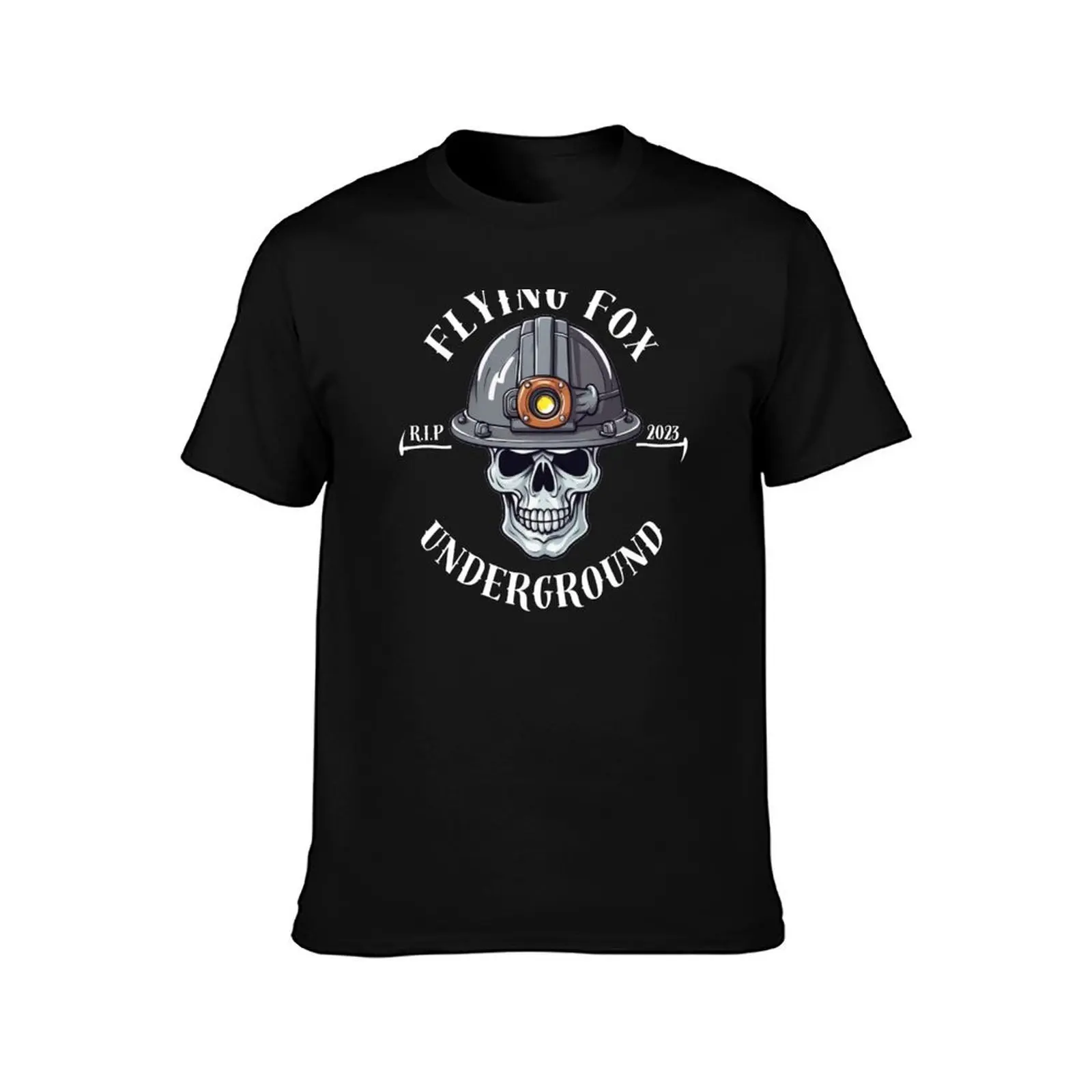 Flying Fox Underground T-Shirt Casual Simple Design Short Sleeve Shirt T-Shirt