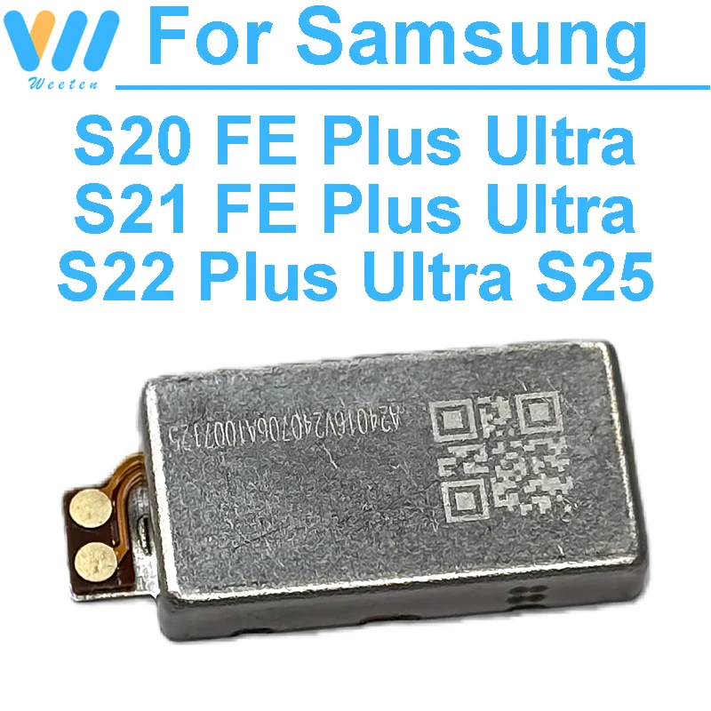 Vibrator Motor For Samsung Galaxy S20 S21 S22 Plus Ultra FE S25 S20+ S21+ S22+ 5G Vibrator Vibration Flex Cable Accessory parts