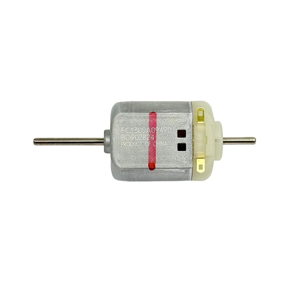 

Mabuchi Mini 20mm FC130SA09490 Carbon Brush Motor DC 6V 12V 24V Dual Shaft Micro 130 Motor DIY Toy Model Boat Train Car