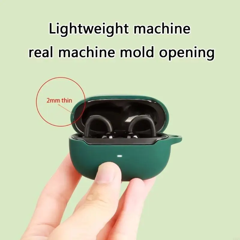 "Black Shark Phoenix Ear Clip Case Silicone Shockproof Cover (Waterproof/Anti-Scratch)"