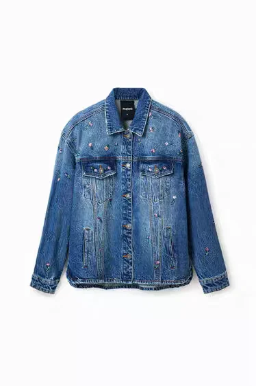 Foreign trade new original single Spanish heavy industry sequin casual jacket jacket