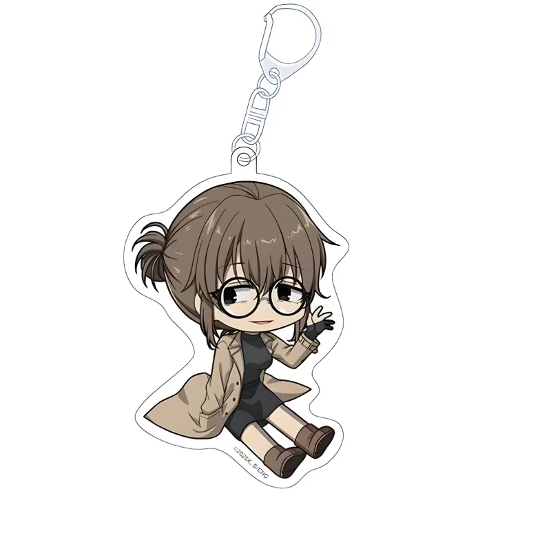 Anime Yofukashi No Uta Call of the Night Cosplay Nazuna Yamori Ko Figures Bag Decorations 6cm Acrylic Pendant Keychains view 5
