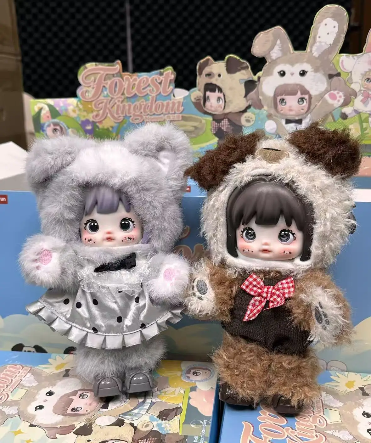 

Genuine Nommi Forest Kingdom Series Plush Blind Box Caixa Caja Cute Dolls Mystery Box Bag Pendant Surprise Box For Girls Gift