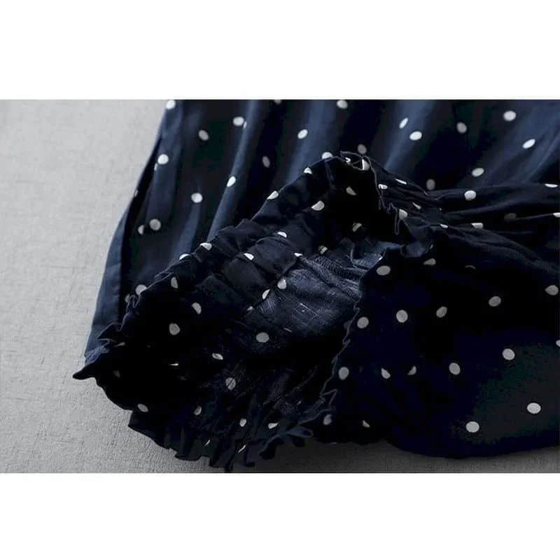 Pantaloni di lino in cotone pop Pantaloni larghi casual larghi stampati da donna Pantaloni a vita elastica stile coreano estivo vintage Pantaloni a gamba larga