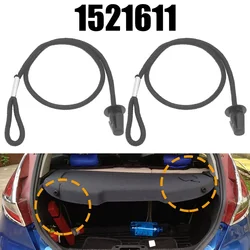 2x Car Door Rear Parcel Shelf Strap Nylon For Ford Fiesta 2008-2012 1521611 Automobile Boot Replacement Parts Trunk Lanyard