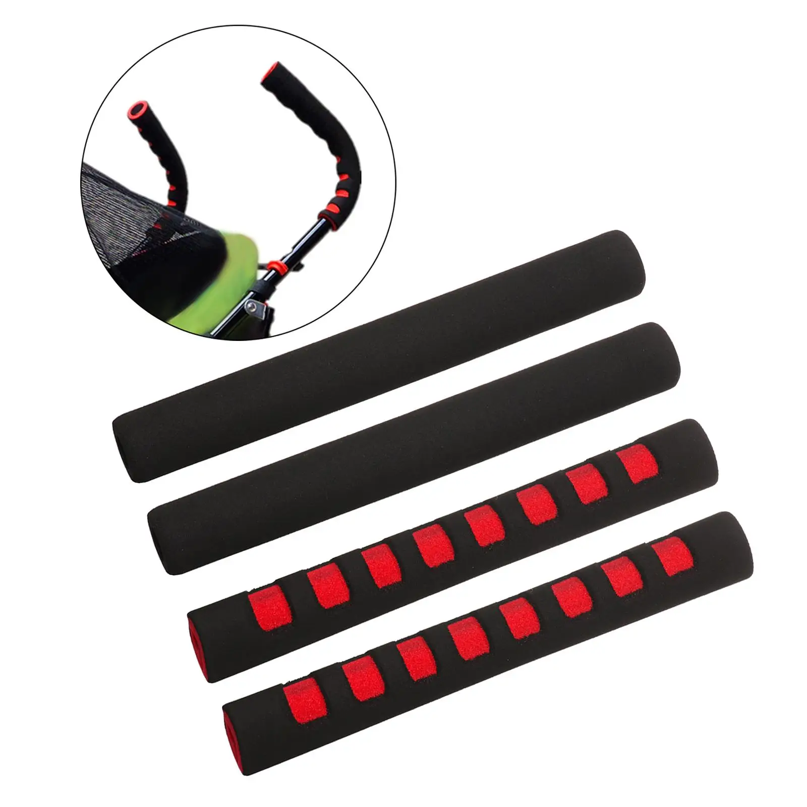 유모차 핸들 팔걸이 보호대 방수 핸들 보호대 유모차 그립 커버 아기 유모차 핸들 커버 액세서리