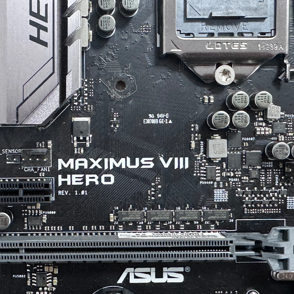 اللوحة الأم ASUS MAXIMUS VIII HERO LGA 1151 Intel Z170 تدعم i3-6100 7300 7500 7700 6700 6500 وحدة المعالجة المركزية ATX DDR4 64GB M.2