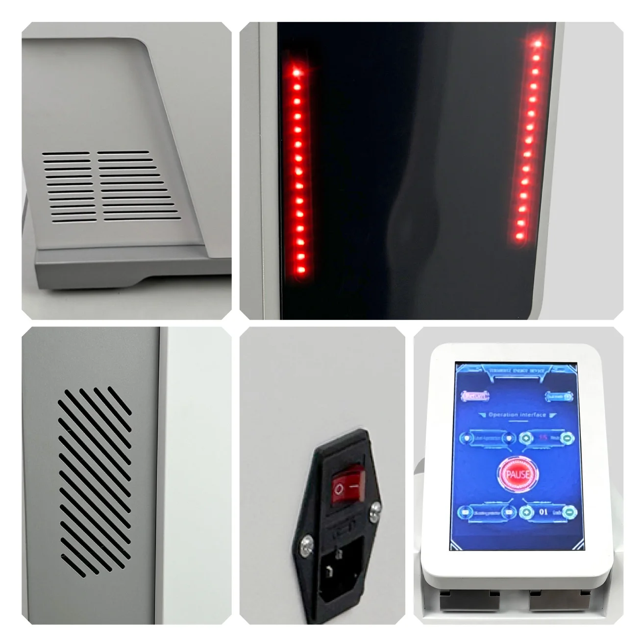 Terahertz Therapy Device Professional Physiotherapy Heat Treatment Gyromagnetic Machine for Tissue Recovery