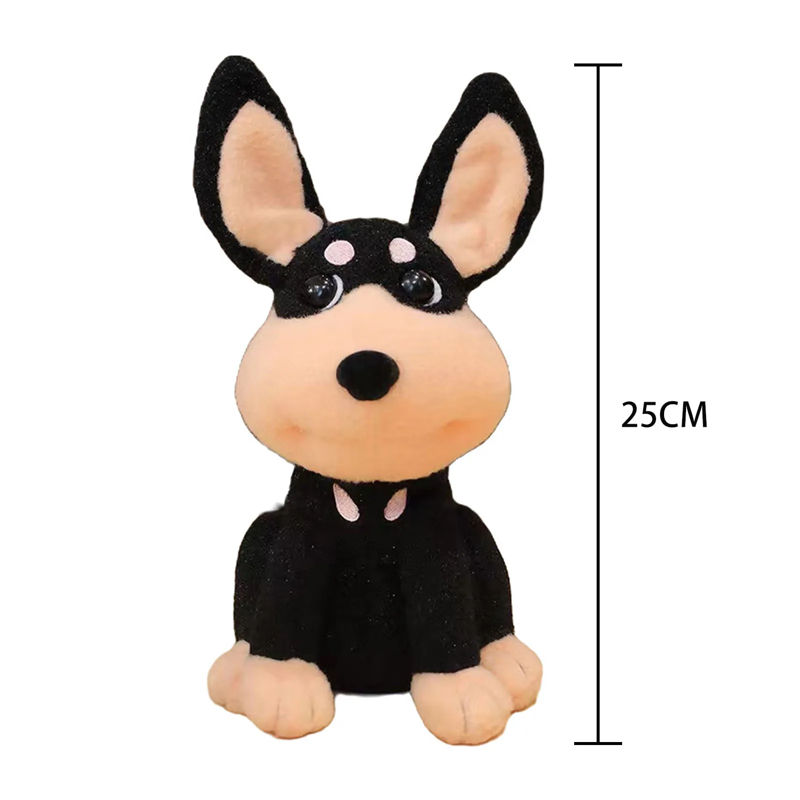 Jouet de chien en peluche électronique pour enfants, animal en peluche réaliste, habillage de chiot, cadeau pour garçons et filles