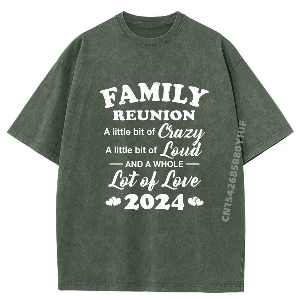 قمم مطبوعة لم شمل العائلة 2024 ليس هناك عائلة مثل الشخص الذي حصلت على تي شيرت جرافيك للرجال قمصان ناعمة مغسولة للرجال