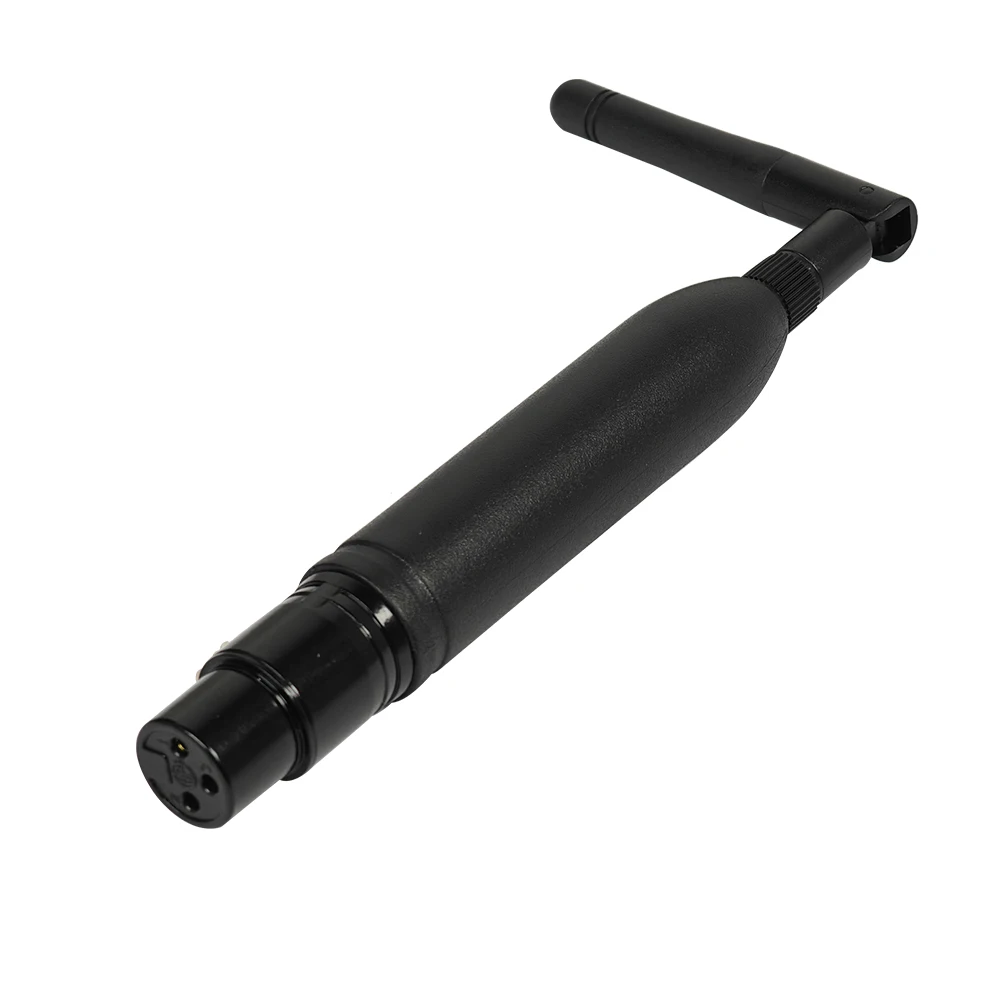 10 Buah/Lot Pemancar/Penerima Sinyal DMX512 Nirkabel Dapat Diisi Ulang Pengontrol Sinyal Nirkabel Lampu Panggung 3-Pin