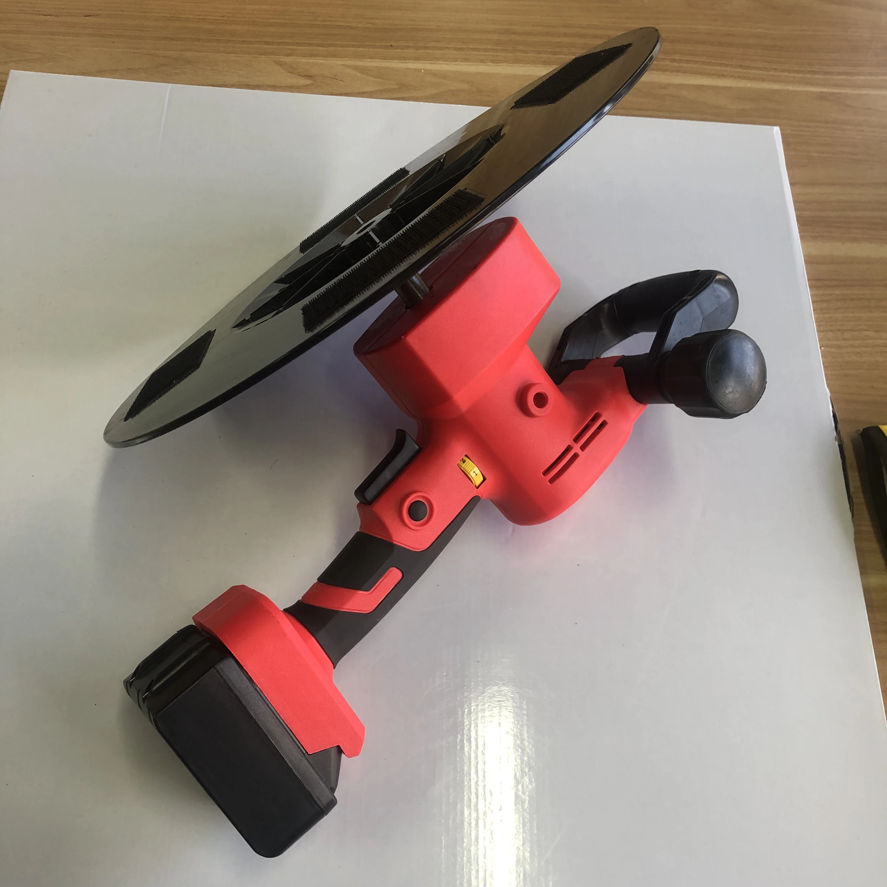 Portable Lithium Power Automatic Wall Cement Drywall Plastering Polishing Machine Electric Sander
