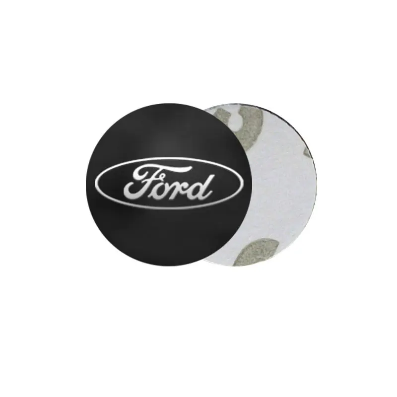 14mm Car Remote Key Emblem Logo Sticker Decoration Decals For Ford Ranger Focus Kuga Mustang S-MAX Transit Mondeo Fusion