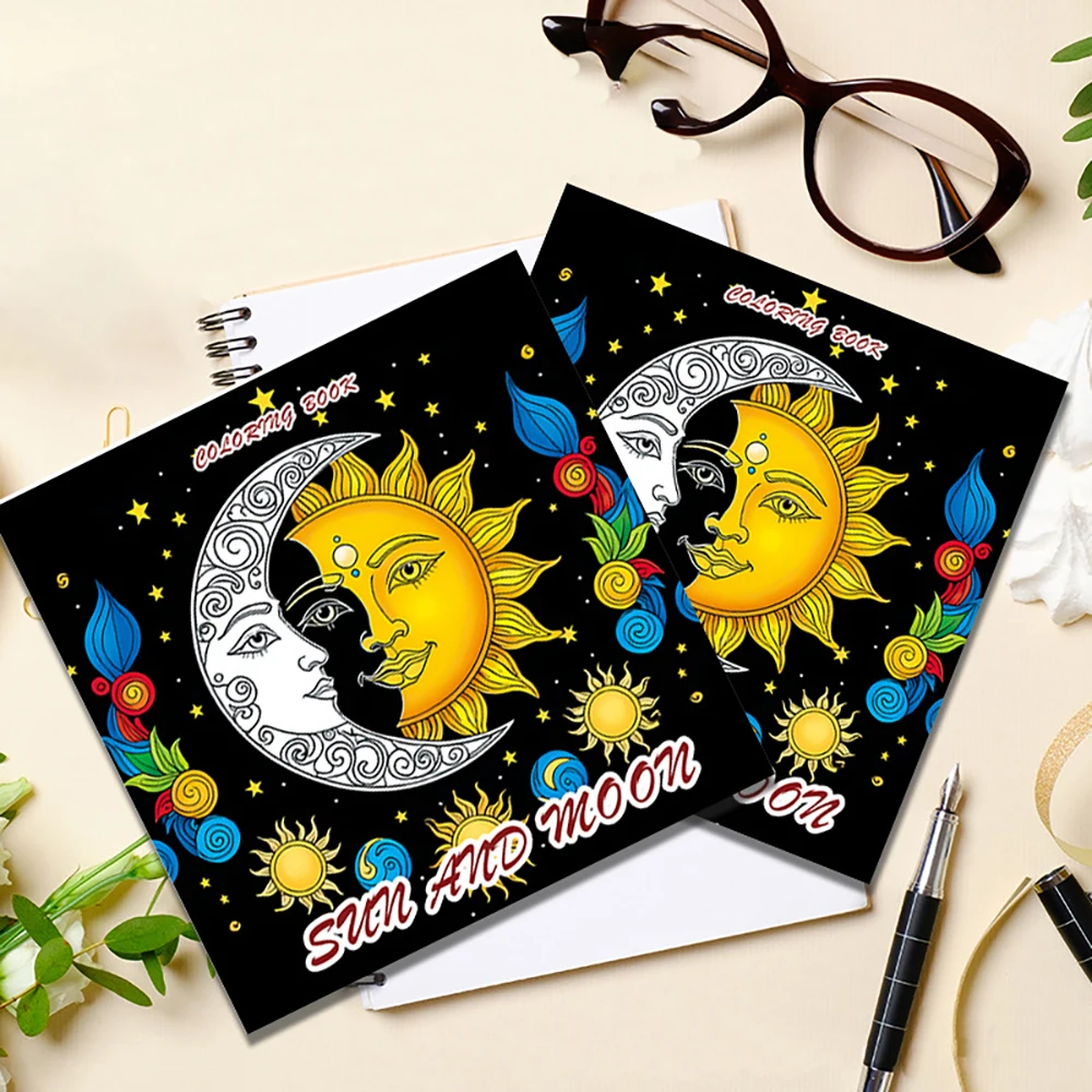 

Креативная художественная книжка-раскраска для взрослых и детей с узорами, каракулями и рисунком фигуры — художественная терапия для снятия стресса