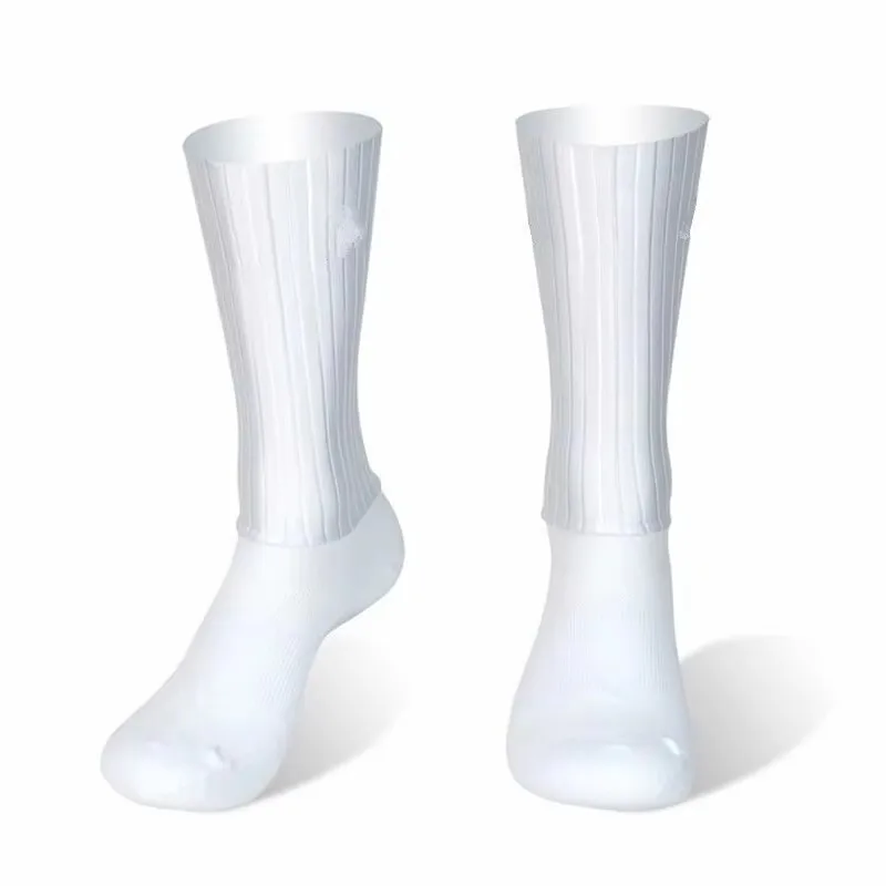 Cool Breathable Non-slip Silicone Cycling Socks 2024 New Summer Aero Sports Bike Socks