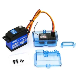 Transparent Waterproof Receiver Box Protective for CASE Cover Sealed Box for RC Boat Model Accessories