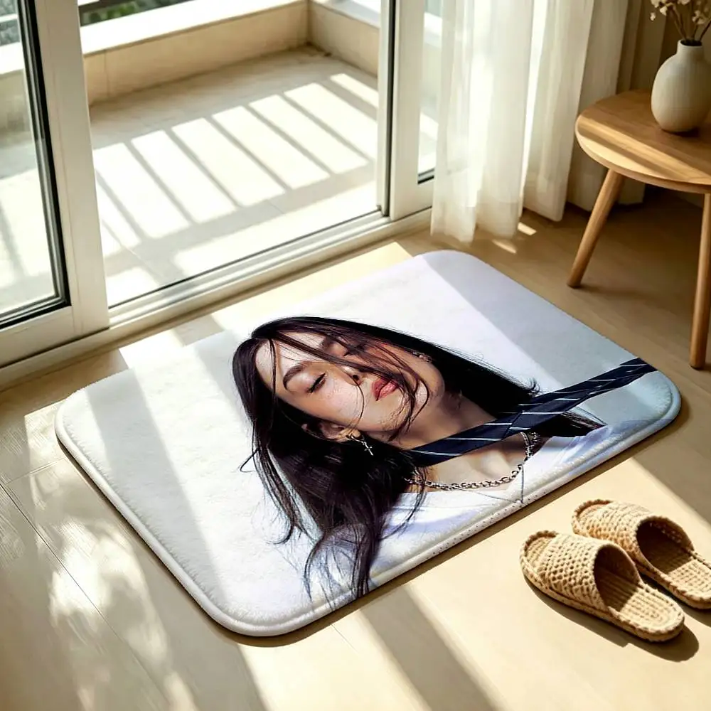 B-Billie E-Eilish Bedroom Decor Carpet  for Living Room Thick Plush Study Floor Mat Home Fluffy Soft Rug