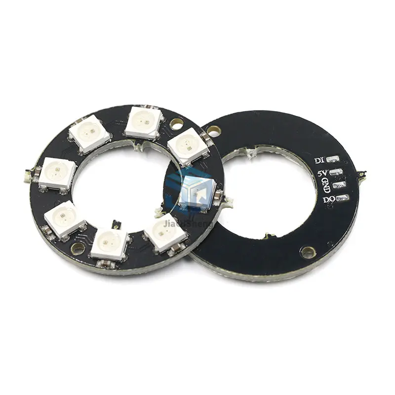 1pcs RGB LED Ring 1Bit 8Bit 12Bit 16Bit 24Bit WS2812 5050 RGB LED + Integrated Drivers