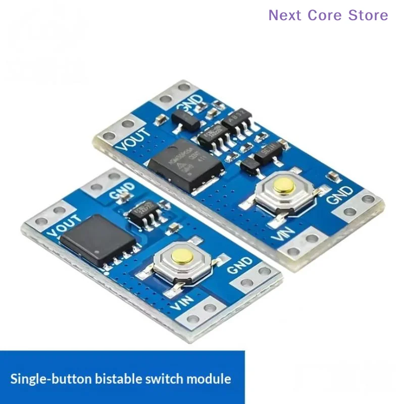 

[NC]1Pcs 3.5- 5.4V 4.5-26V 300nA 1.3uA Load 10A Low Power XL-10AL/10AH Single Bond Button Bistable Micro One Key Switch Module