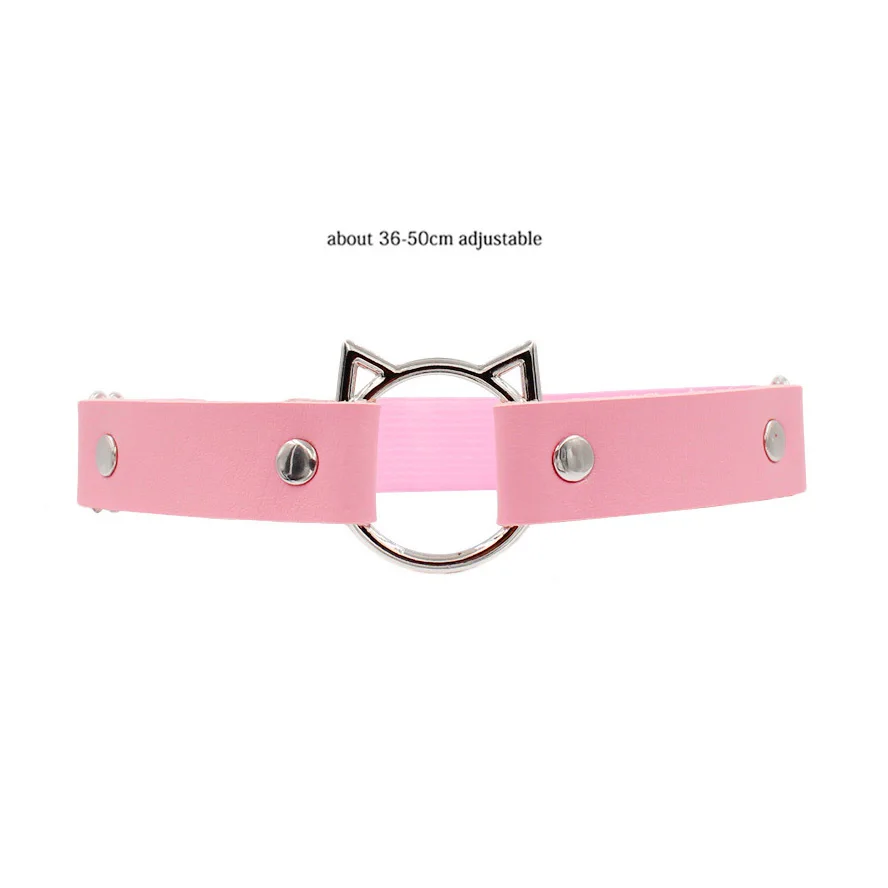 Ceinture en cuir élastique pour femme, rock sexy, punk, punk, jarretière de cuisse, rivet pointu, rose, gothique, anneau de cuisse