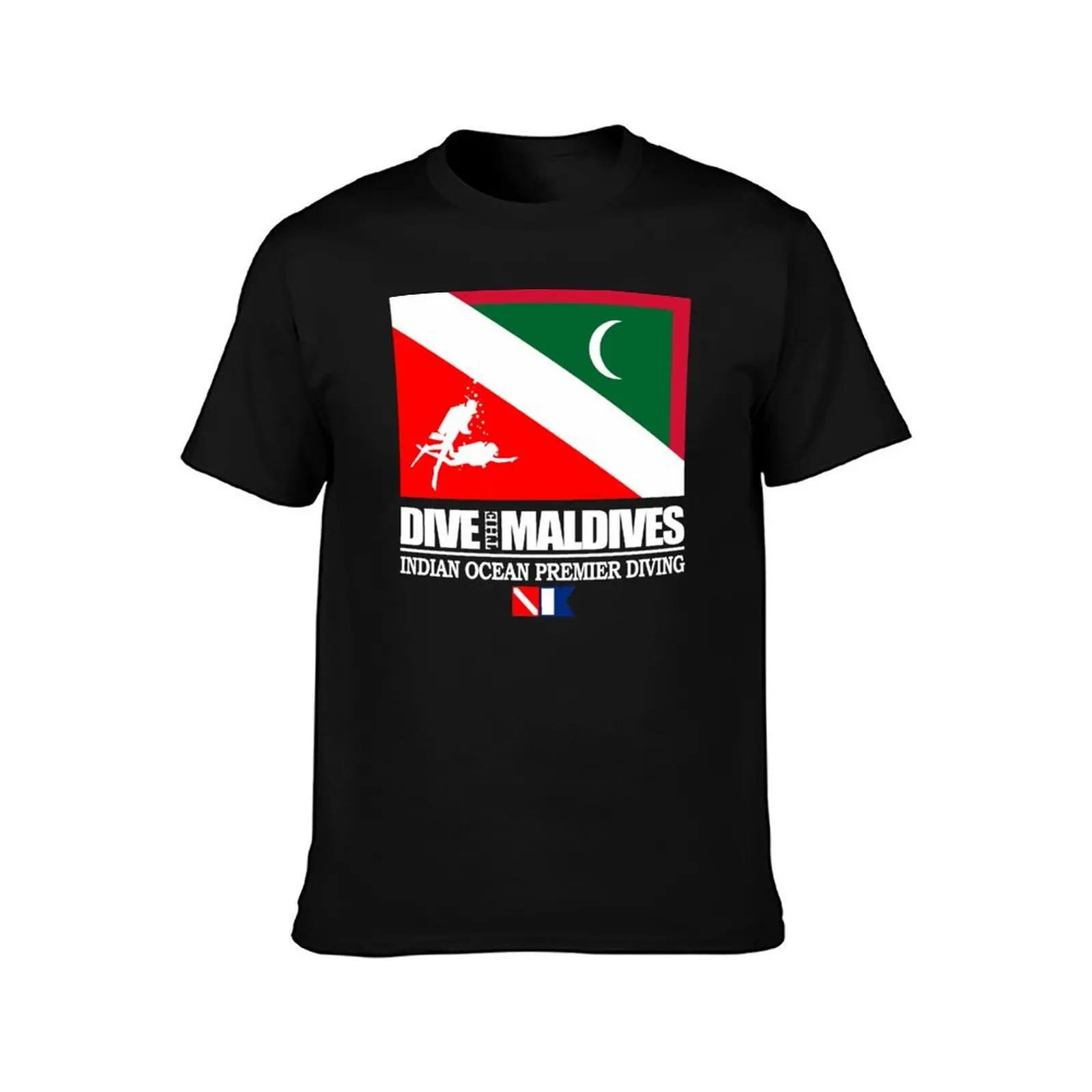الغوص جزر المالديف (DF) تي شيرت تي شيرت للرجل رجل جرافيك تي شيرت رجل تي شيرت القطن تي شيرت