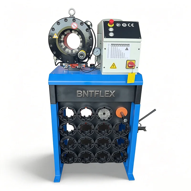Good quality BNTP32L Hydraulic Hose Crimping Machine 6-87mm Pipe Pressing with 13 Sets of Dies And Dies Base for Industrial Use