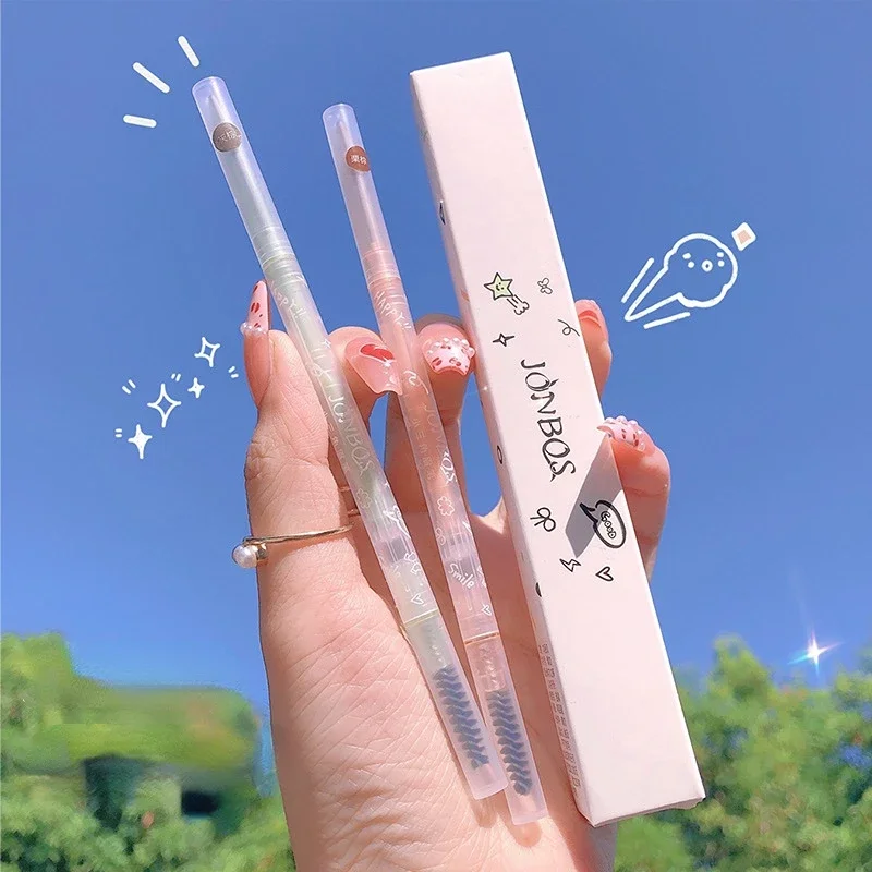 Super Fine ดินสอเขียนคิ้วธรรมชาติ Professional Eyebrow Gel สำหรับผู้หญิงยาว Tints สำหรับคิ้ว Enhancers แต่งหน้า