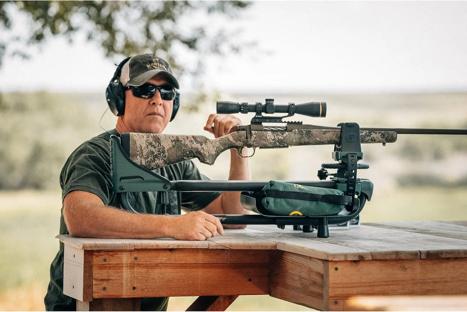 Lead Sled DFT 2 Rifle Shooting Rest with Adjustable Ambidextrous Frame for Recoil Reduction, Sight in, and Stability