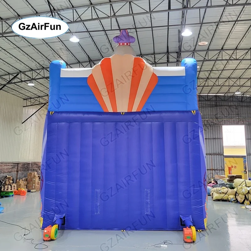 Custom Commercial Large Playground Slide Kids Bouncy Castle Trampoline Double lane Inflatable Slide Outdoor Bouncer image 4