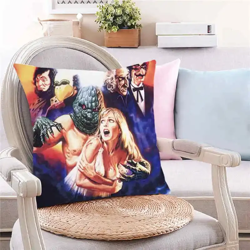 Cushion Cover Terror Train Pillow Case 45x45 Chair cushion Home Decorative pillowcase For Sofa Throw Pillow Cover Car