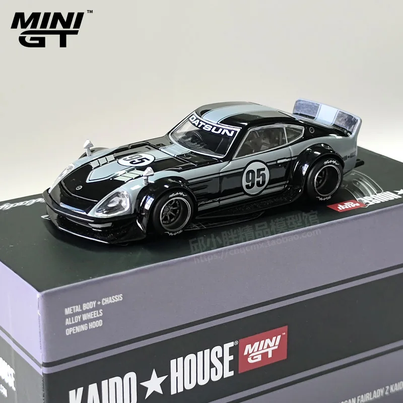 

MINI GT KAIDO HOUSE 1:64 Open Front Cover Nissan Fairlady Z 95 Car Model